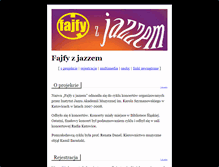 Tablet Screenshot of fajfy.kamilbaranski.com