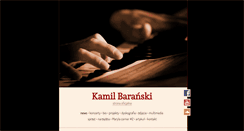 Desktop Screenshot of kamilbaranski.com